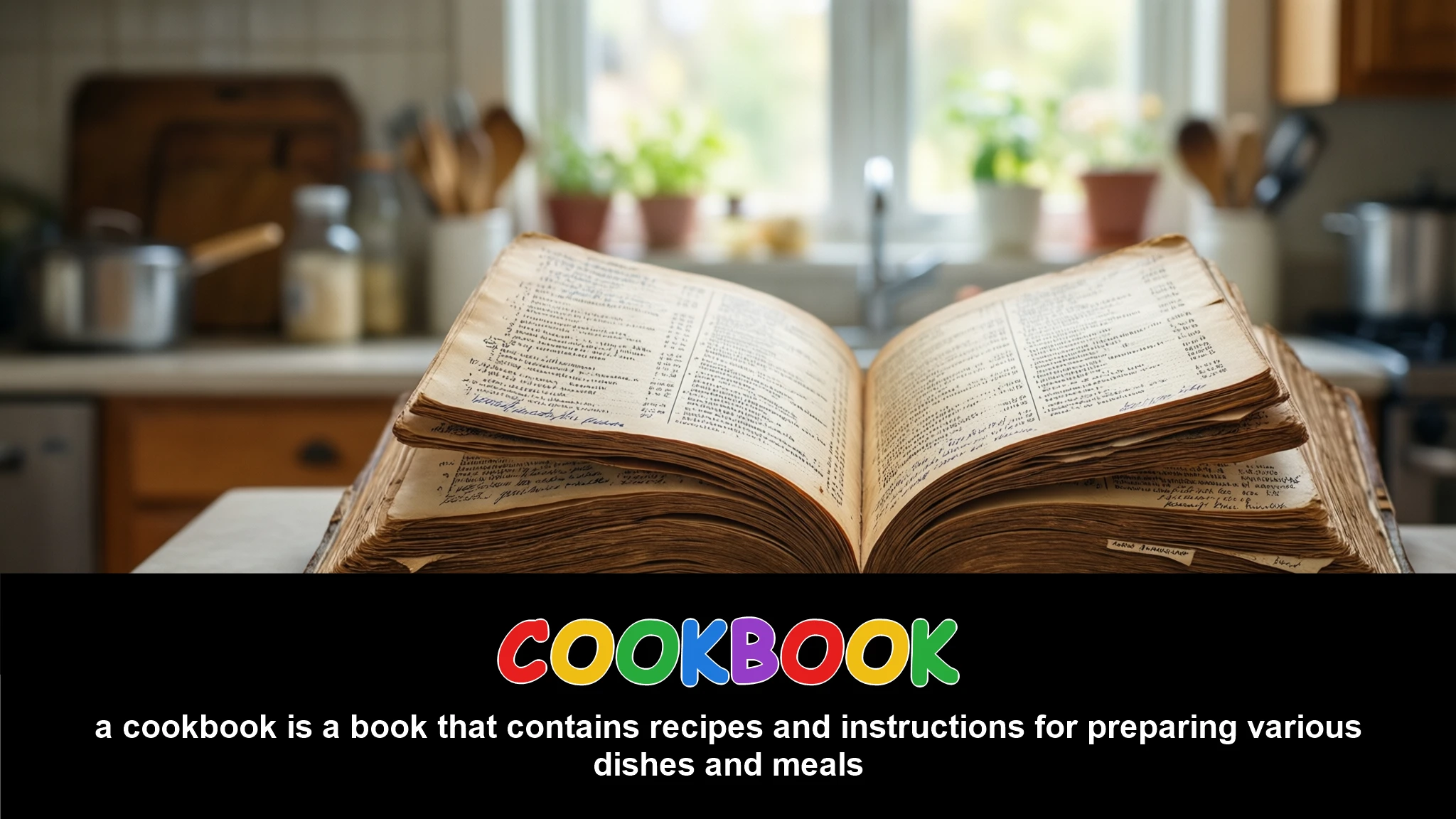 English Illustration for cookbook